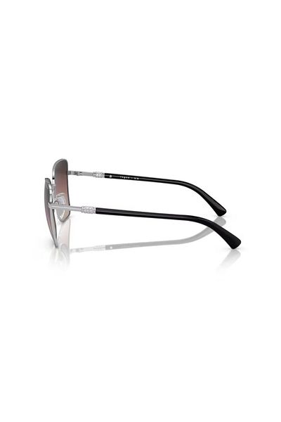 Vogue Woman Butterfly Sunglasses- Vo 4277sb - Lense Size:56mm - Top Black/silver