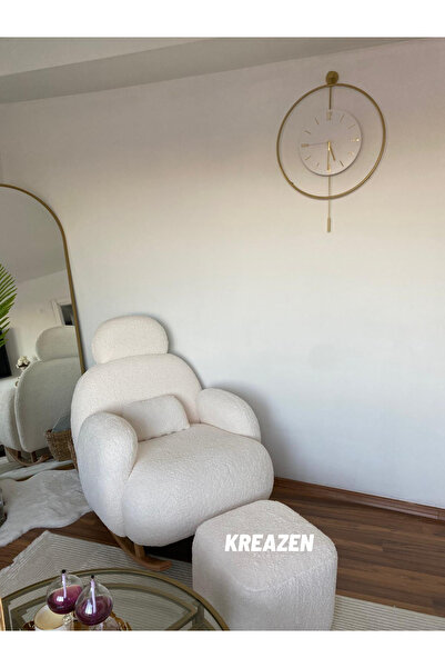 Kreazen Aras Sallanır Emzirme Koltuğu - Baba Koltuğu - Tv Koltuğu