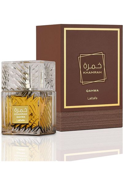 lattafa لطافة خمرة قهوة عطر للجنسين - او دي بارفان، 100 مل