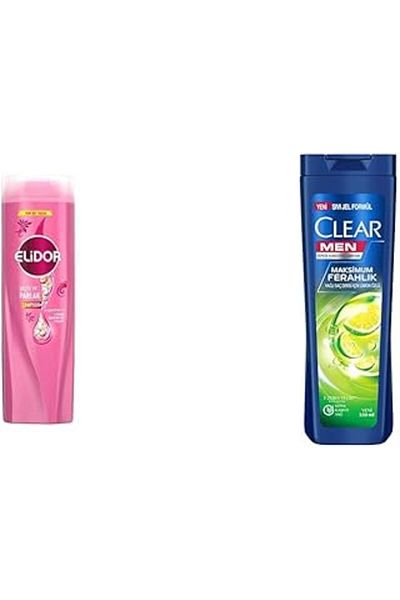 Mu Art Elidor Superblend Hair Care Shampoo Strong and Shiny Vitamin E Macadamia Oil Collagen 400 Ml(2) Cl