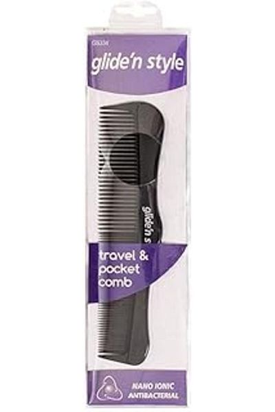 Mu Art Glide'N Style Travel and Pocket Comb Gs-334