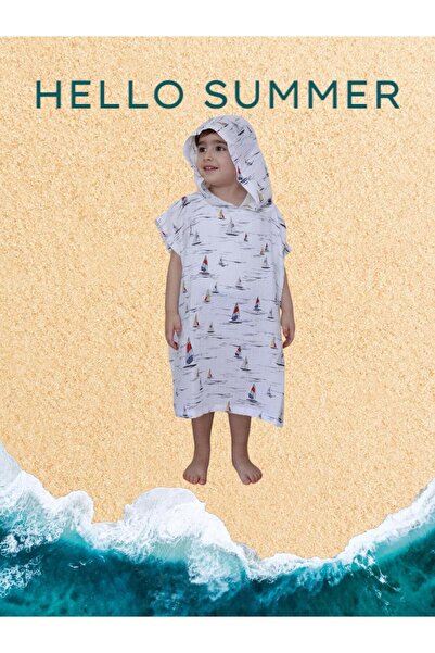 Next Baby منشفة / معطف بغطاء للرأس من قطن الموسلين بنسبة 100% من Naturtouch م...