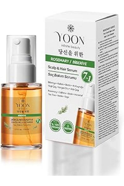Mu Art Yoon Vegan Rosemary Hair Care Serum - Anti-Hair Loss, Fast Hair Growth, Sulfate, Paraben and Silicone