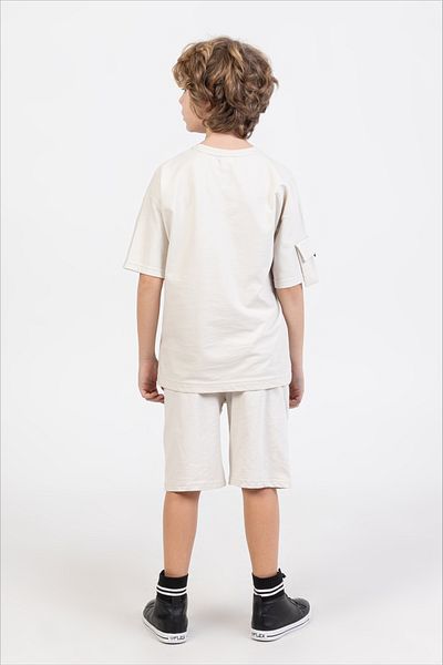 Ruhat Kids ΑΝΔΡΙΚΟ ΠΑΙΔΙΚΟ ΣΟΡΤΣ OVERSIZE ΜΠΡΟΣΤΙΝΟΜΠ