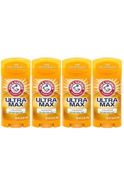 Arm&Hammer أرم آند هامر ألترا ماكس بدون رائحة 73 جرام × 4