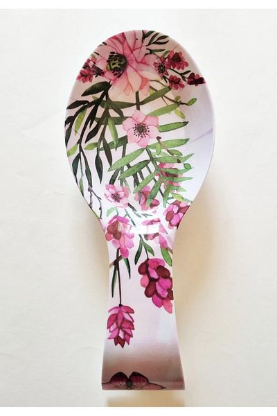 Modellino 4 Pieces 4 Different Patterns Countertop Ladle and Spoon Coaster Nazen Dirty Spoon Coaster 27 cm