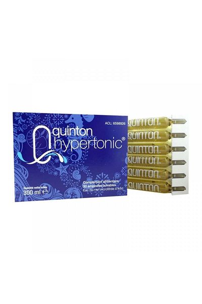 ASCOLIP Apa De Mare, Plasma Hipertonic Fiole Quinton, Rehidratare Celulara La Nivel Micro