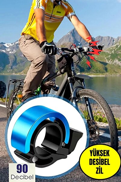 TOYFEST Ultra-Yüksek Sesli Alüminyum Alaşımlı Bisiklet Zili
