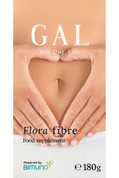 Gal Bimuno Flora Prebiotic fiber complex, for digestion and immune system, 180 g