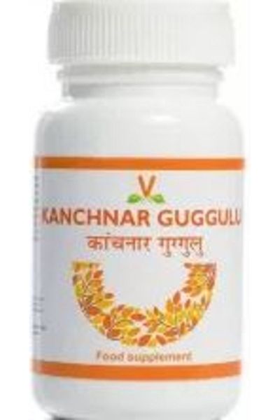 Virgo Kanchnar Guggulu - Lymph Nodes Thyroid Gland Hormonal Balance 80 pasts, 500mg