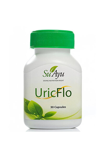 Su Ayu Uricflo - Scade Acid Uric In Caz De Guta 30caps, 500mg