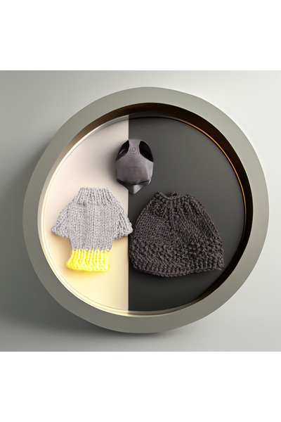 Lady Fify Hamster için Maskeli Batman Kostümü