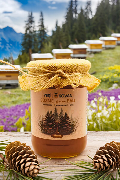 Yeşil Kovan Muğla Çam Balı 850 g – (Katkısız, Doğal, Hakiki)