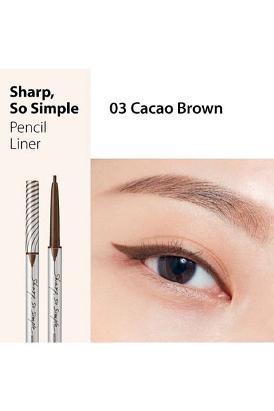 CLIO Cleo Professional So Simple Waterproof Eyeliner Pencil by Sharp 04 Dark Brown