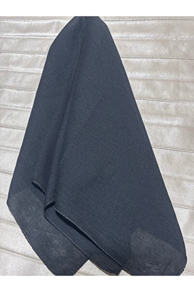 brako tekstil Black Plain Bandana - Minimalist Head and Bag Accessory (1 Piece)