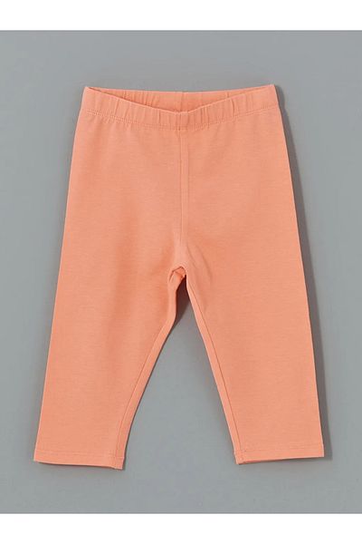 LC Waikiki Colanți pentru fete LCW Kids Coral cu talie elastică, 2 piese