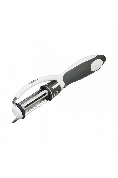 Lacor Cutit in forma de P pentru curatat si taiat legume 3 in 1, 20 cm