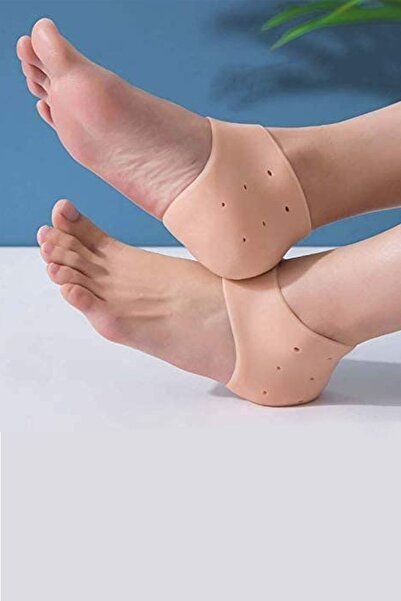 CNGZSHOP Topuk Gömleği Topuk Dikeni Önleyici Silikon Esnek Ayak Çatlak Tabanl...