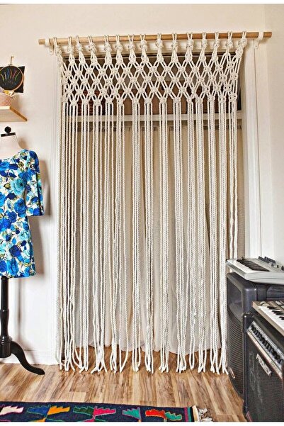 SİMAYMODDA Makrome Kapı Perdesi Kapı Süsü