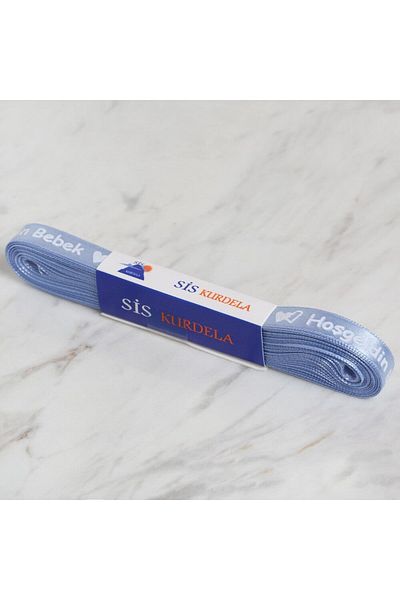Hangora Loren Crafts 1cm 10 Mt Blue Satin Welcome Baby