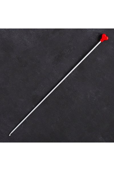 Ethab Ticaret Addi 3mm 30cm Classic Aluminum Tunisian Crochet - 262-7