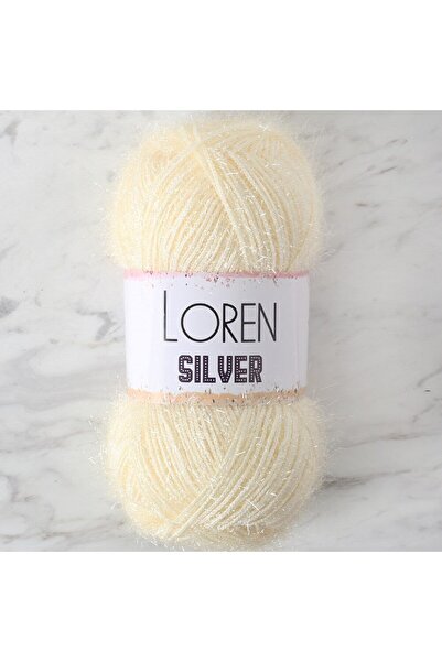 CT STONES Loren Silver Cream Hand Knitting Strip - Rs0065 - 34071