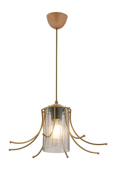 Trend Kitchen Modern Living Room, Living Room, Bedroom, Hall, Kitchen Smoked Mica Glass with Chandelier