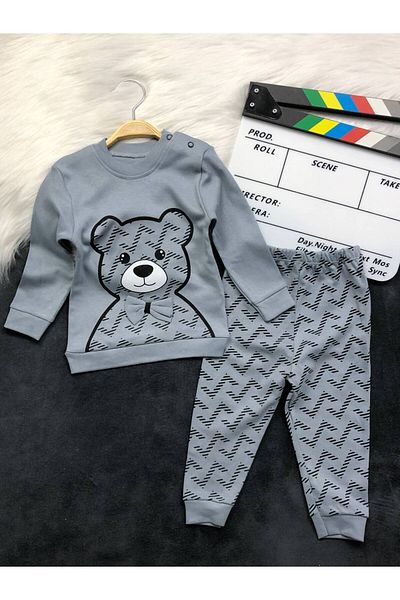 PİNPON Cotton Combed Baby Set