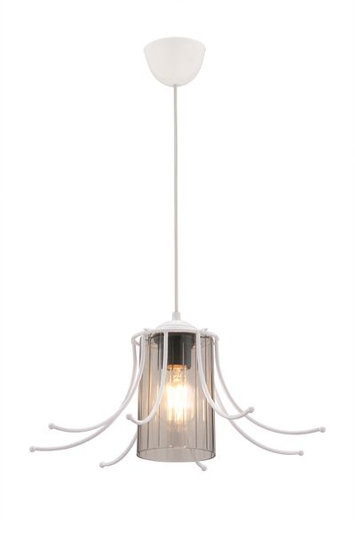 Trend Kitchen Modern Living Room, Living Room, Bedroom, Hall, Kitchen Smoked Mica Glass with Chandelier
