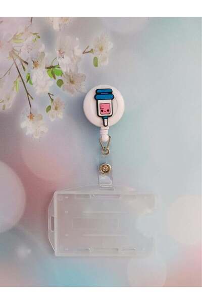 doktorbonem Seringă din silicon Yoyo Guler Card Holder Protector orizontal vertical pentru carduri