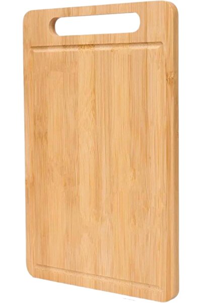 Arabest Large Bamboo Chopping Board, Wooden Cutting Block with Juice Groove, ...