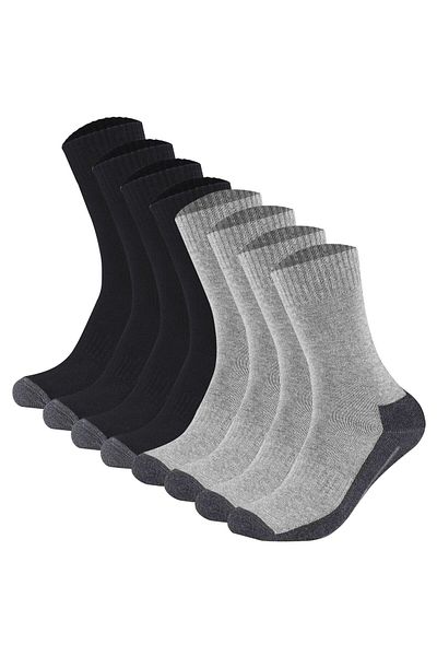 camano Unisex Socken - Pro Tex Function, einfarbig, 8er Pack