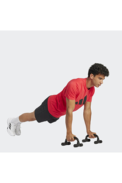 adidas Tr-Es Fr Logo t Red - Black Men's T-Shirt Jc5345