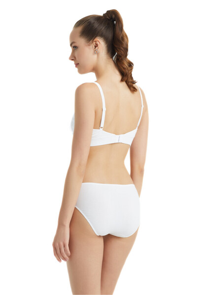 Blackspade Women's Organic Cotton Panties 1562 - White