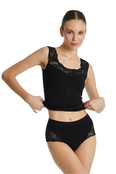 Blackspade Γυναικεία Slip Panties 1333 - Μαύρο