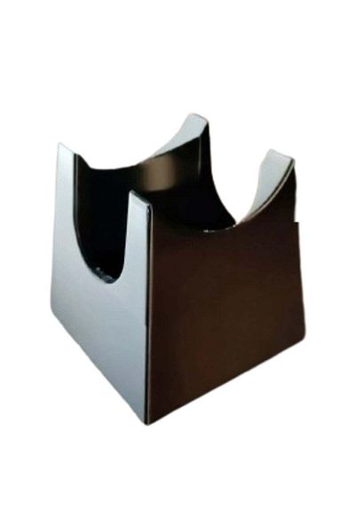3D Brothers Modern Black Plastic Napkin Holder, Elegant Tissue Stand for Home, Office, and Restaurant Décor