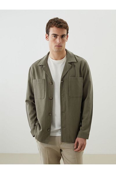 LC Waikiki Νέα σεζόν Regular Fit Μακρυμάνικο Ανδρικό Πουκάμισο - S5AJ50Z8