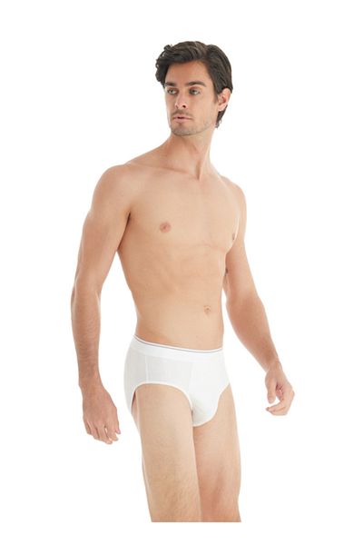 Blackspade Ανδρικό Slip Panties Tender Cotton 9232 - Λευκό