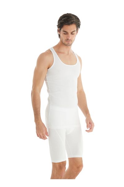 Blackspade Ανδρικό αθλητικό εσώρουχο Camisole 9340 - Λευκό