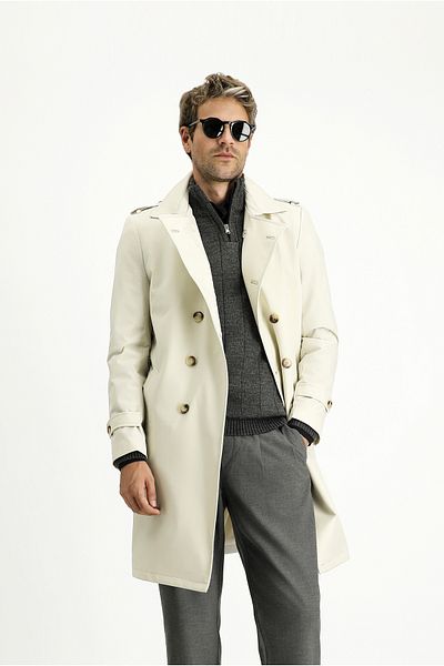 Kiğılı Double Breasted Top Coat & Trench Coat