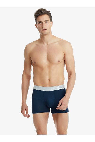 Blackspade Ανδρικό Modal Elastan Boxer Silver 9302 - Navy Blue