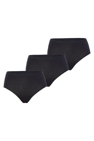 Blackspade Chiloți de damă Pachet 3 Essential 1577 - Negru