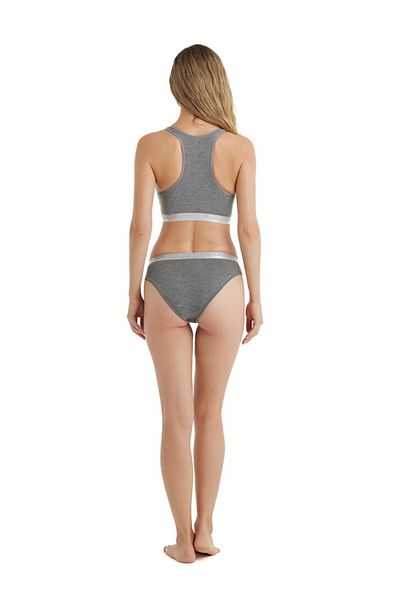 Blackspade Γυναικεία Slip Panties Silver 1620 - Grey Melange