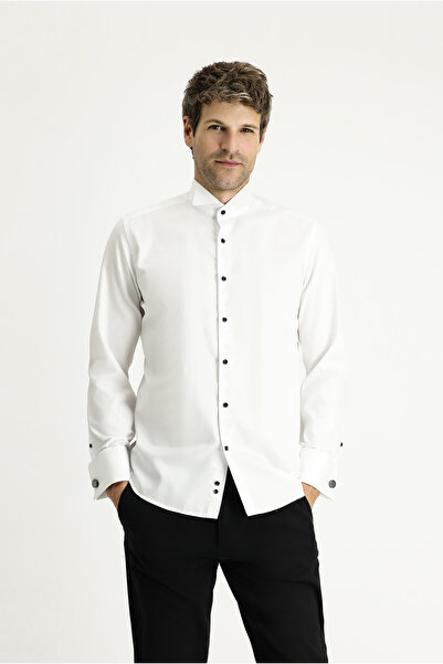Kiğılı 1 Basic Atayaka Non Iron S.Fit Shirt - 8682608716501