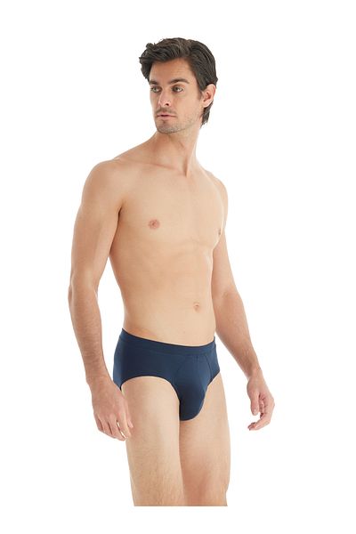 Blackspade Ανδρικό Slip Panties Ασημί 9311 - Navy Blue