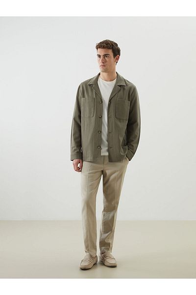 LC Waikiki Νέα σεζόν Regular Fit Μακρυμάνικο Ανδρικό Πουκάμισο - S5AJ50Z8