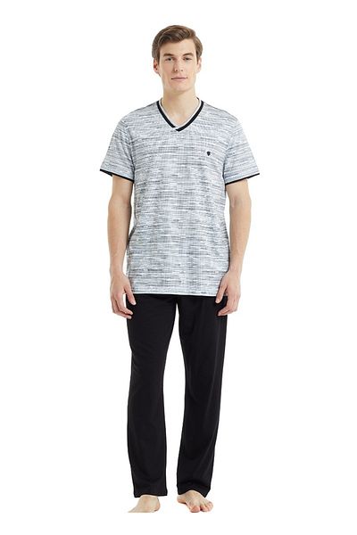 Blackspade Men's Pajama Set 30824 - Printed