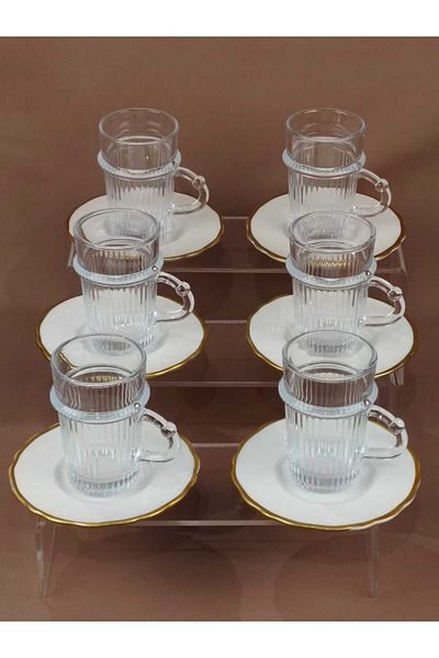 AR HOME 12 Piece Teacup Set