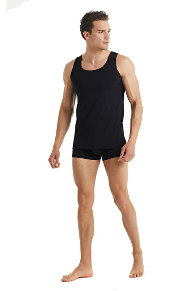 Blackspade Men's Organic Cotton Undershirt 9480 - Black