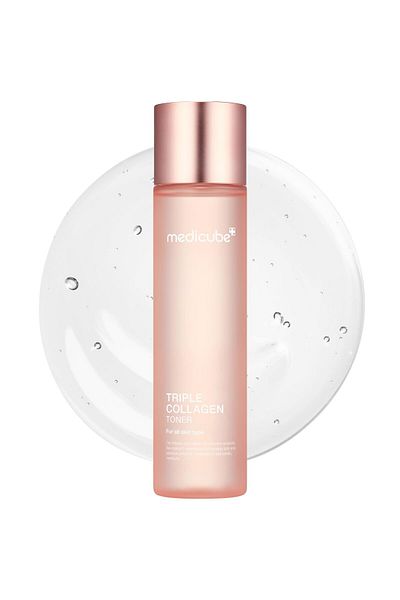 Medicube Triple Collagen Toner - Hydration & Plump Skin - Korean Skincare (4.73 oz)